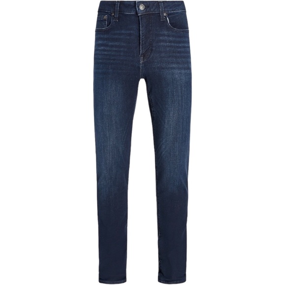 EXPRESS SLIM DARK WASH 4 - WAY HYPER STRETCH JEANS , MENS - Picture 5 of 7